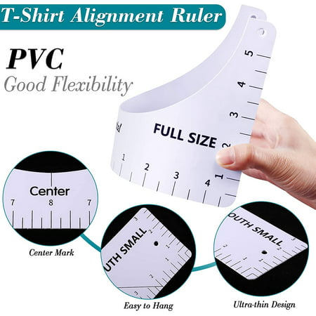 T-Shirt alignment Tool Ruler Centering ToolHTV AlignmentGuide